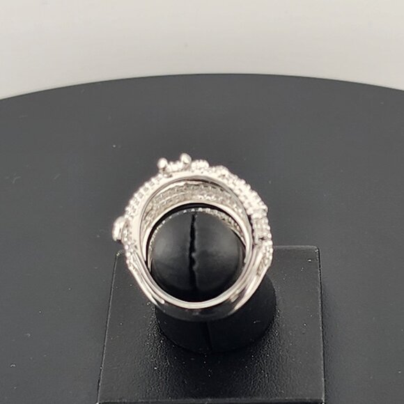 Sterling Silver Moon Ring – Unique Celestial Gift for Her - Picture 5 of 8